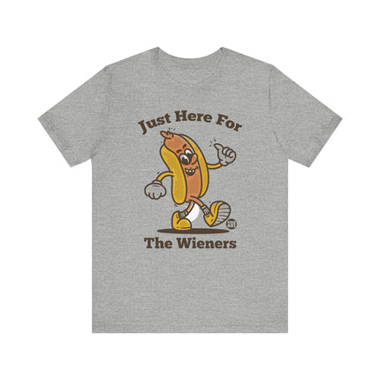 Just Here For Wieners Tee