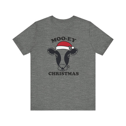 Cute "MOOEY XMAS" Tee Shirt