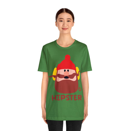 Hipster Lumberjack Unisex Tee