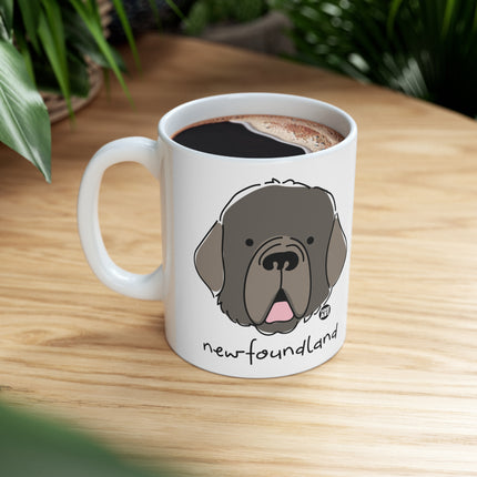 Dog Breeds Newfoundland Ceramic Mug