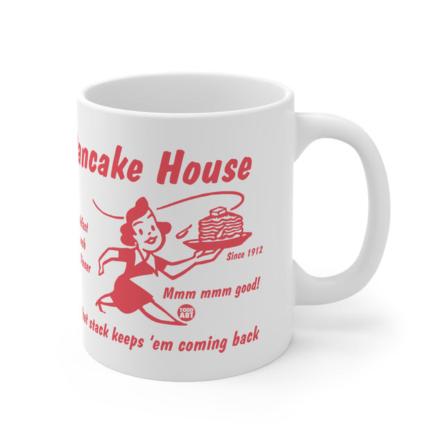 Retro Pancake House Ceramic Mug