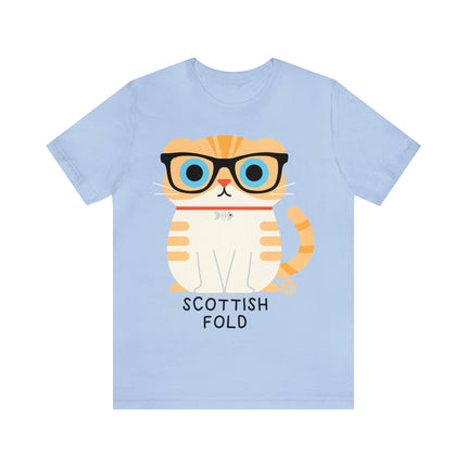 Bow Wow Meow Scottish Fold Unisex Tee