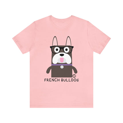 Bow Wow Meow French Bulldog Unisex Tee