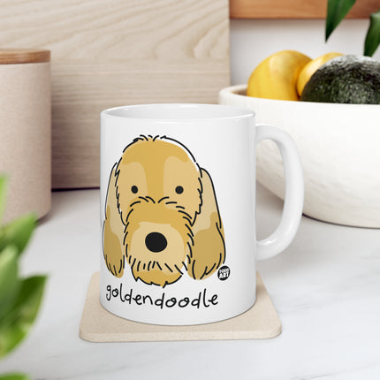 Dog Breeds Goldendoodle Ceramic Mug