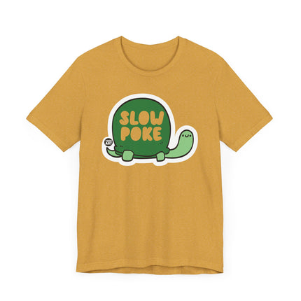 Cute "SLOW POKE" Turtle Tee Shirt