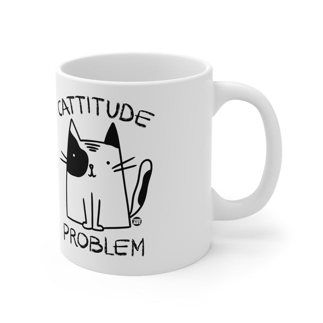 Catitude Problem Ceramic Mug