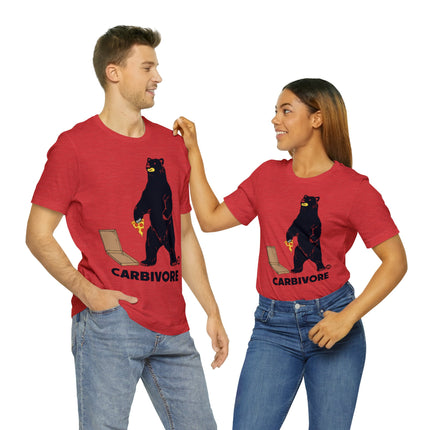 Carbivore Pizza Bear Unisex Tee