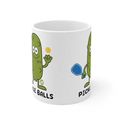 Pickle Balls Ceramic Mug