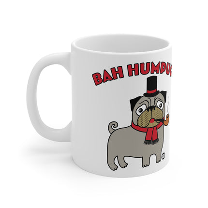 Bah Humpug Christmas Pug Ceramic Mug