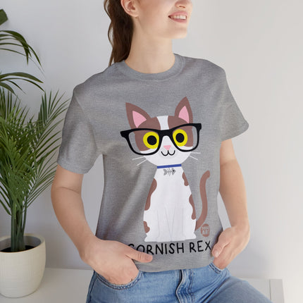 Bow Wow Meow Cornish Rex Unisex Tee