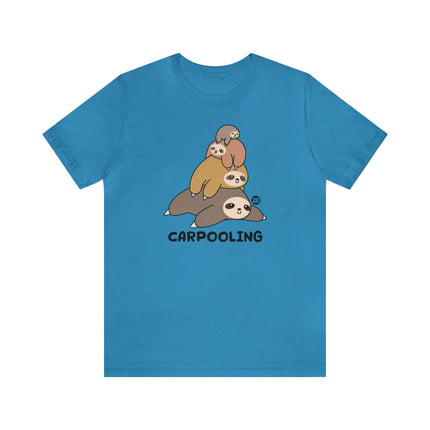 Sloth Stack Carpooling Unisex Tee