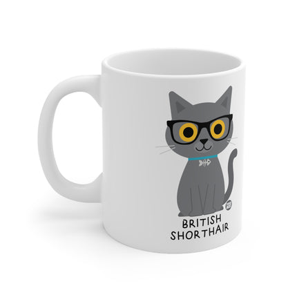 Bow Wow Meow British Shorthair Ceramic Mug