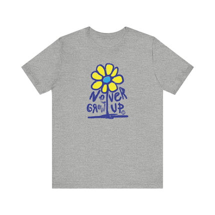 Never Grow Up Flower Tee