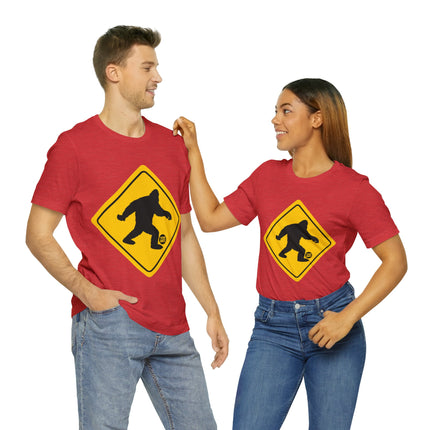 Bigfoot Crossing Unisex Short Sleeve Tee