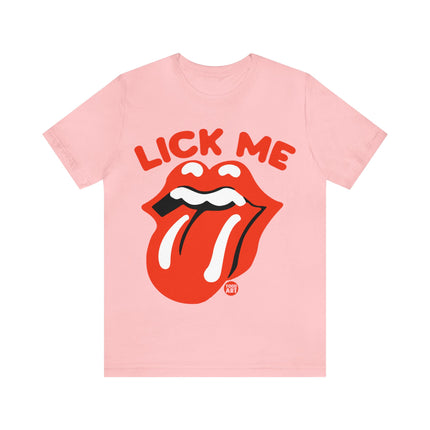 Lick Me Lips Unisex Short Sleeve Tee