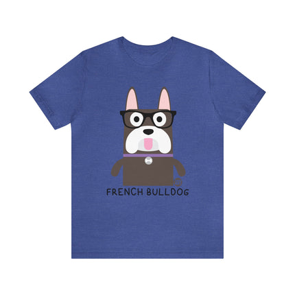 Bow Wow Meow French Bulldog Unisex Tee