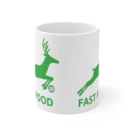 Fast Food Deer Ceramic Mug