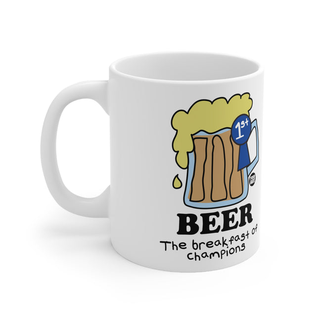 Beer Breakfast Champions Ceramic Mug