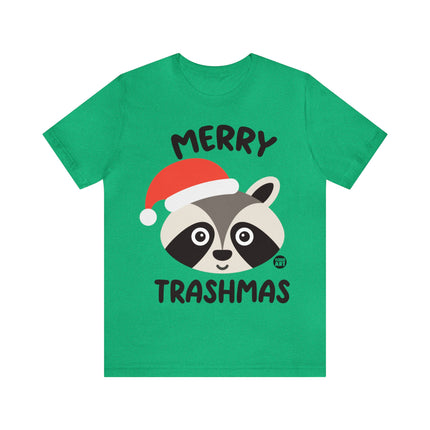 Merry Trashmas Racoon Xmas Unisex Tee