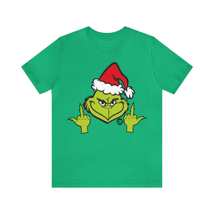 Grinch Fuck You Unisex Xmas Tee