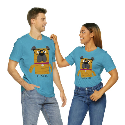 Bow Wow Meow Shar Pei Unisex Tee