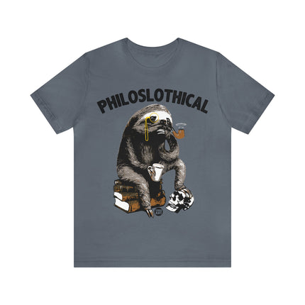 Philoslothical Sloth Unisex Short Sleeve Tee