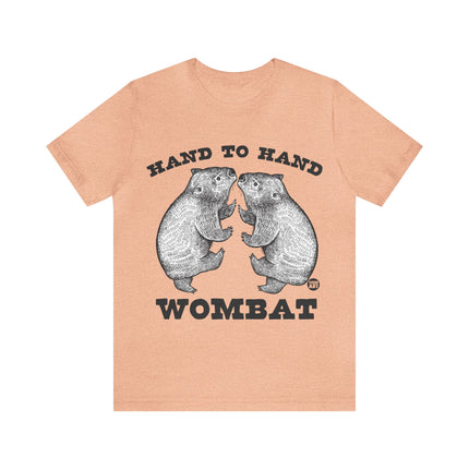 Hand to Hand Wombat Unisex Short Sleeve Tee