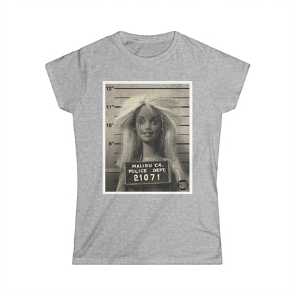 Barbie Mugshot Women's Softstyle Tee