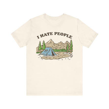 I Hate People Camping Tee