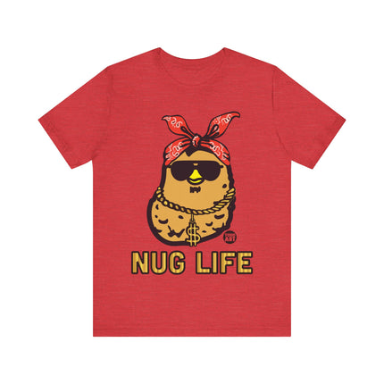 Nug Life Chicken Nugget Unisex Short Sleeve Tee