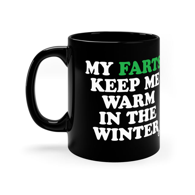 farts keep me warm Mug