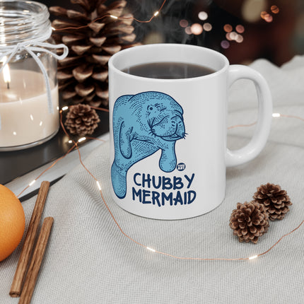 Chubby Mermaid Ceramic Mug