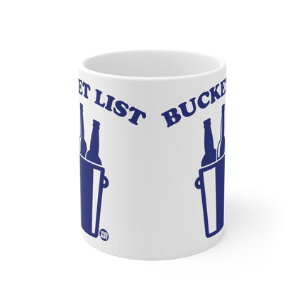 Bucket List Ceramic Mug