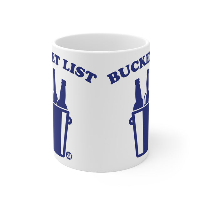 Bucket List Ceramic Mug