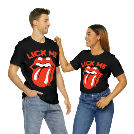 Lick Me Lips Unisex Short Sleeve Tee