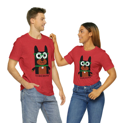 Bow Wow Meow Doberman Unisex Tee