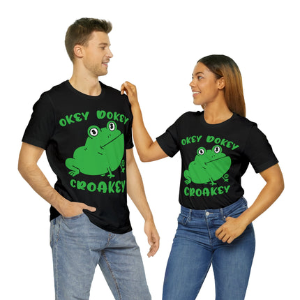 Oakey Dokey Croakey Unisex Short Sleeve Tee