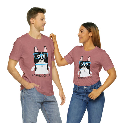 Bow Wow Meow Border Collie Unisex Tee