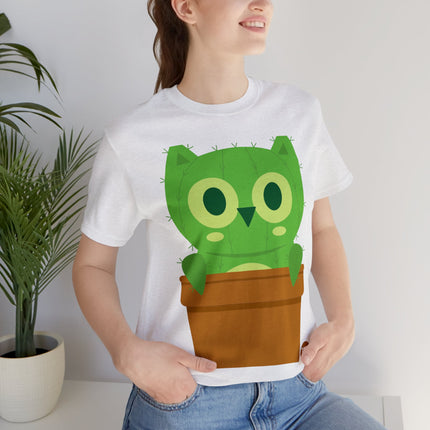 Cactimals - Owl Unisex Tee