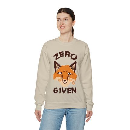 Zero Fox Given Crewneck Sweatshirt