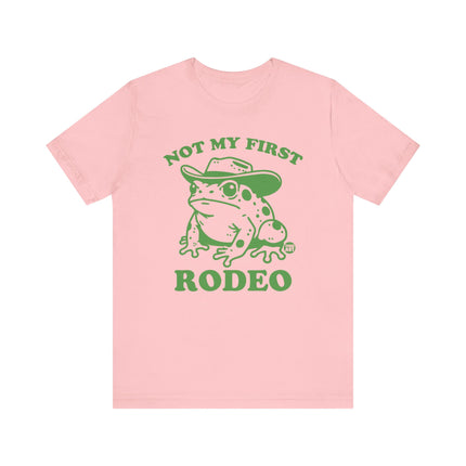 Not My First Rodeo Frog Tshirt