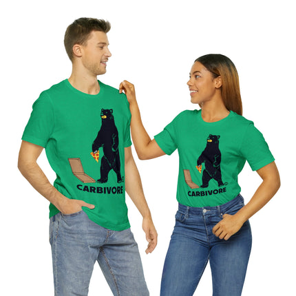Carbivore Pizza Bear Unisex Tee