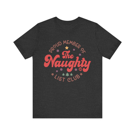 The Naughty List Club Holiday Tee