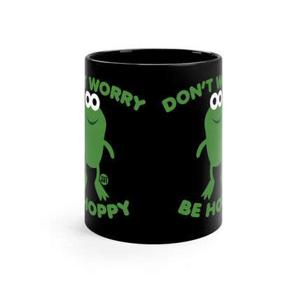 Don't Worry Be Hoppy Frog Mug