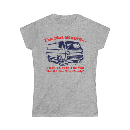 Not Stupid Candy First Candy Van Women's Softstyle Tee