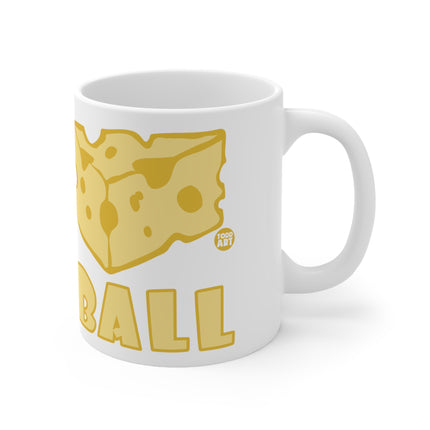Cheese Ball Ceramic Mug