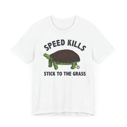 Funny "SPEED KILLS" TURTLE Tee Shirt