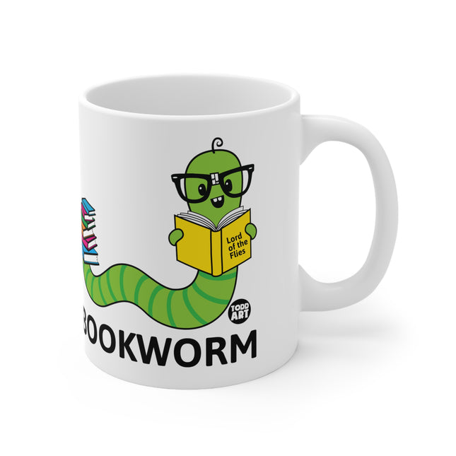Bookworm Ceramic Mug