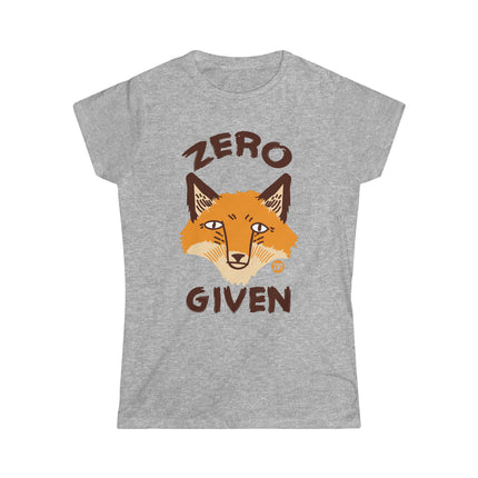 Zero Fox Given Women's Softstyle Tee