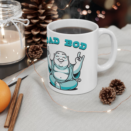 Dad Bod Buddah Ceramic Mug